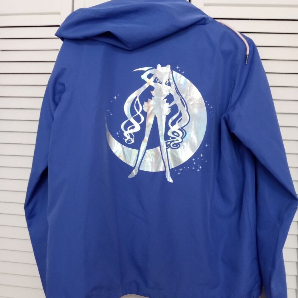 Sailor Moon Boxlunch Crystal Womens Jacket Windbreaker Hot Topic Size S